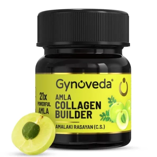 Gynoveda Amla Collagen Supplements, 60 Tablets available on Herbkart