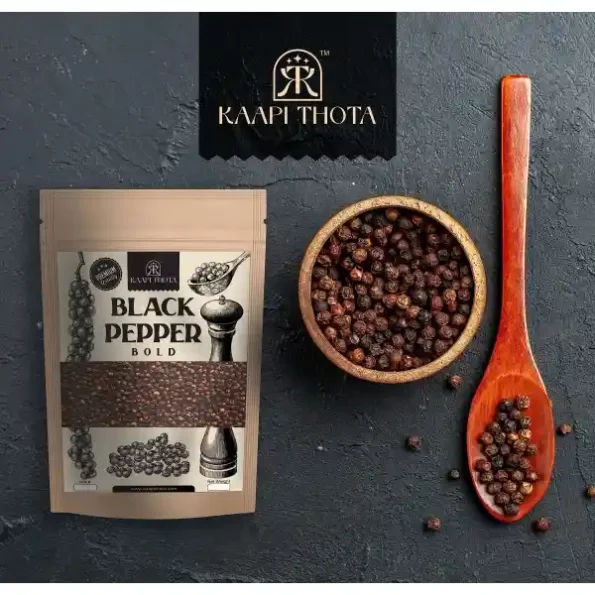 Kaapi Thota Whole Black Pepper, 250gm available on Herbkart