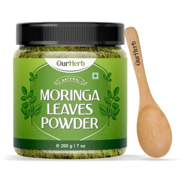 OurHerb Organic Moringa Powder 200g available on Herbkart