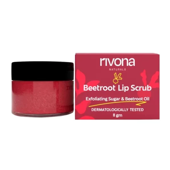 Rivona Naturals Beetroot Lip Scrub 8 gm, Herbkart8t751s20TWVx4GL.webp,