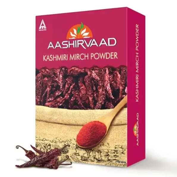 Aashirvaad Kashmiri Mirch Powder, 100g available on Herbkart