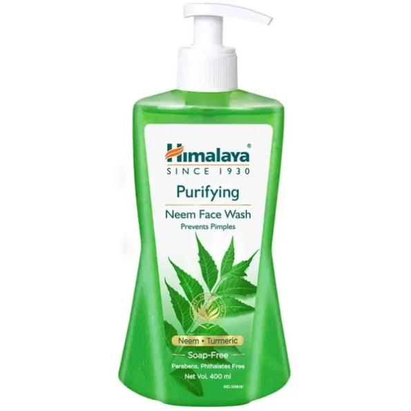 Himalaya Purifying Neem Face Wash, 400 ml available on Herbkart