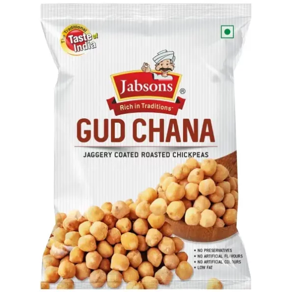 Jabsons Roasted Gud Chana, 150gm, Herbkart8t781rPRGighCL.webp, Herbkart8t781rPRGighCL