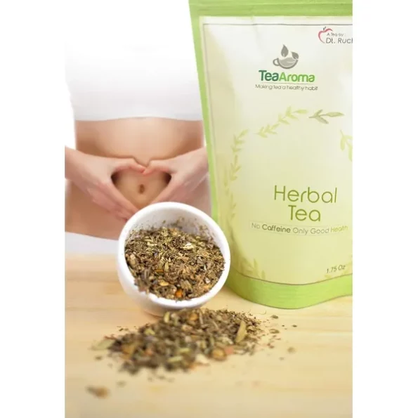 Tea Aroma - Herbal Tea, Natural Loose-Leaf Tea, 50 Gm available on Herbkart