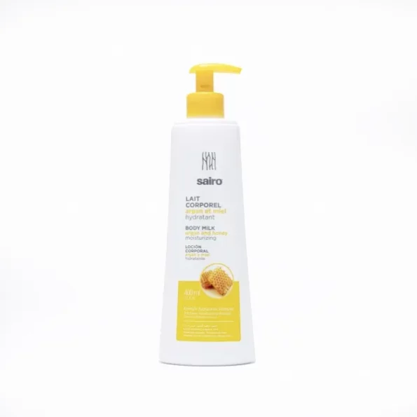 SAIRO 400ml Body Milk Lotion (Argan & Honey) available on Herbkart