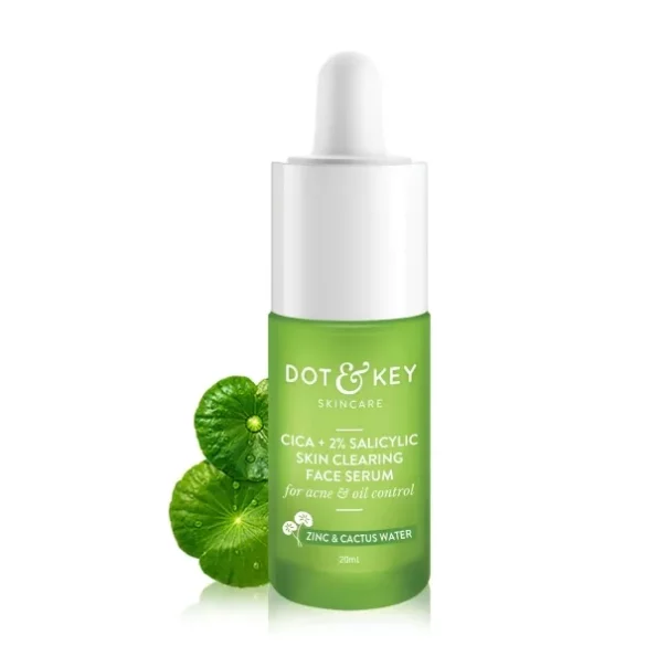 Dot & Key 2% Salicylic Acid + Cica Anti Acne Serum with Zinc 20 ml available on Herbkart