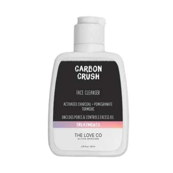 THE LOVE CO Activated Charcoal Face Wash 125ml available on Herbkart