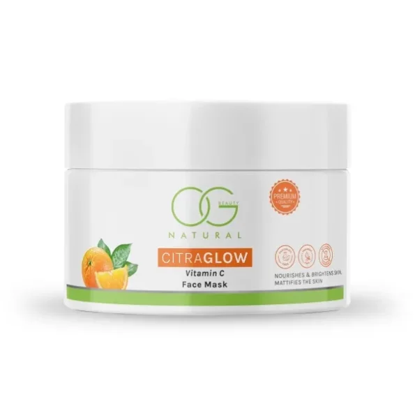 OG Beauty Natural CitraGlow Vitamin C Face Mask 125 GM, Herbkart8t761SfxjdKUgL.webp,