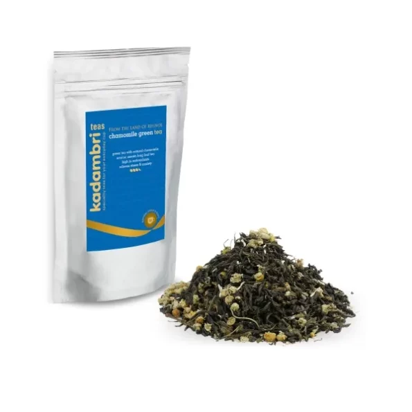 Kadambri Teas Chamomile Green Tea (100 grams) available on Herbkart