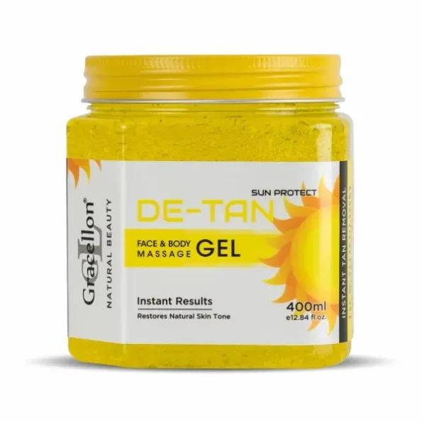 Gracellon De-Tan Face and Body Massage Gel available on Herbkart