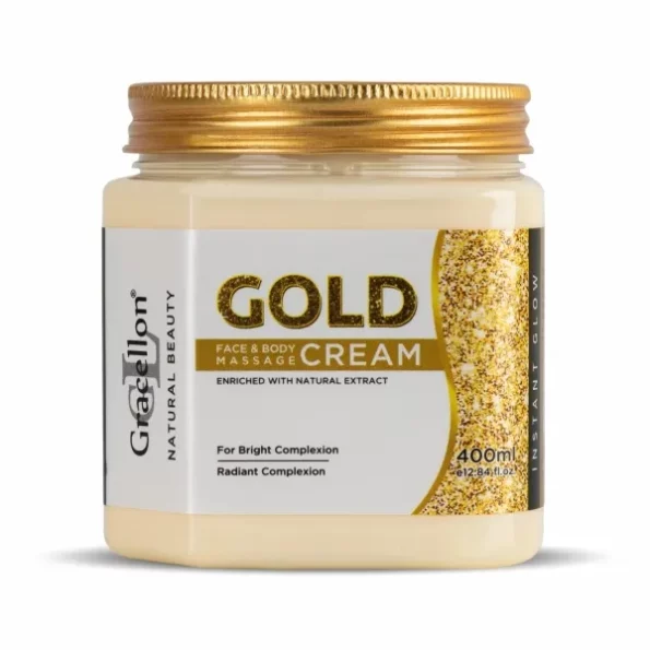 Gracellon Gold Face & Body Massage Cream available on Herbkart