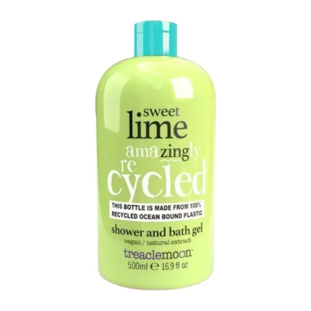 Treaclemoon Shower Gel | Sweet Lime Zing Moisturizing Bath & Bodywash Gel for All Skins | 500 ml | Natural Body Wash Gel for Clean, Soft & Smooth Skin | Paraben, Cruelty Free & Vegan Friendly