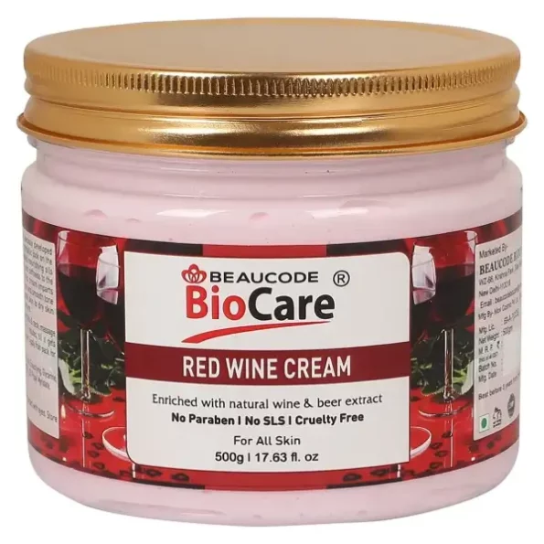 Beaucode BioCare Redwine Face Cream- 500Gm, Herbkart8t771N6i3FwT20S.webp, Herbkart8t771N6i3FwT20S