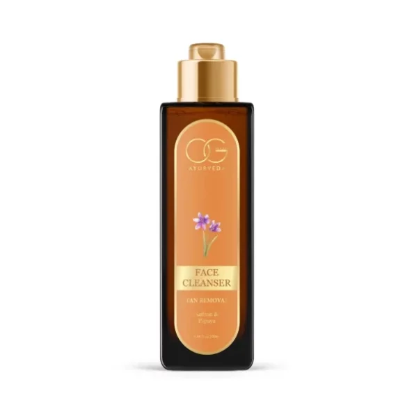 OG Beauty Ayurveda Tan Removal Saffron & Papaya Face Cleanser 100ML available on Herbkart