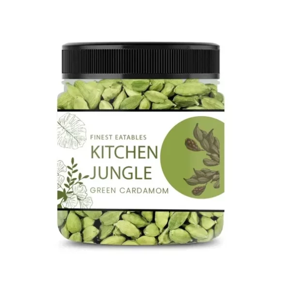 Kitchen Jungle Premium Green Cardamom (Elaichi) 100 Gm available on Herbkart