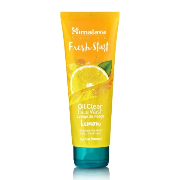 Himalaya Fresh Start Oil Clear Face Wash, Lemon, 100ml available on Herbkart