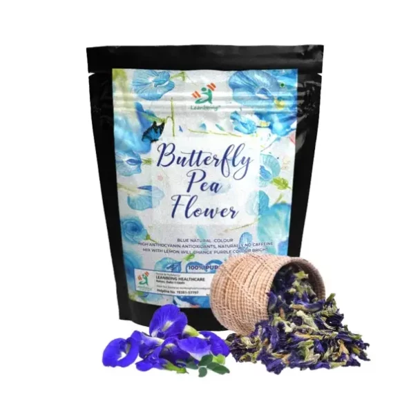 Leanbeing - Butterfly Blue Pea Flower Tea, 100g available on Herbkart