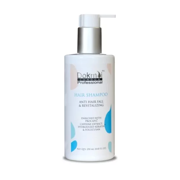 Dokmai LONDON Hair shampoo Anti hair fall & revitalizing caffeine extract (250 ml) available on Herbkart