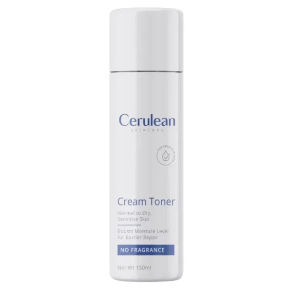 Cerulean Face Cream Toner for Hydrated & Plumped Skin | Face Mist for Soothing And Pore Tightening | Moisturize, and Boosts Skin Barrier | Paraben and Fragrance Free | For All Skin Types | Lightweight | Alcohol-Free Toner | 150ml, Herbkart8t741aT3NxCmeL.webp,