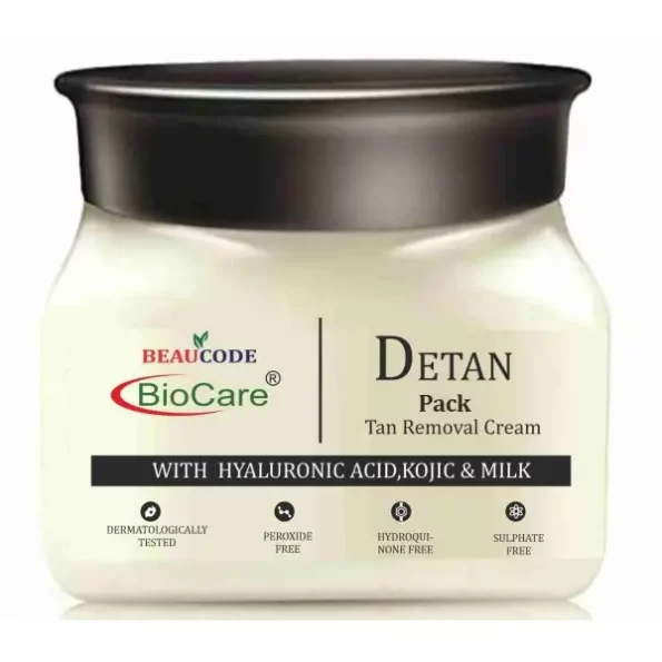 Beaucode BioCare Professional De-Tan Tan removal Cream Kojic & Milk, 500 GM, Herbkart8t75132-8DKlJL.webp, Herbkart8t75132 8DKlJL