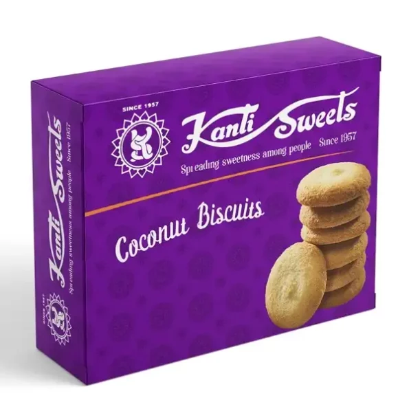 Kanti Sweets Coconut Biscuits - 250g, Herbkart8t761S62K7zg6L.webp, Herbkart8t761S62K7zg6L