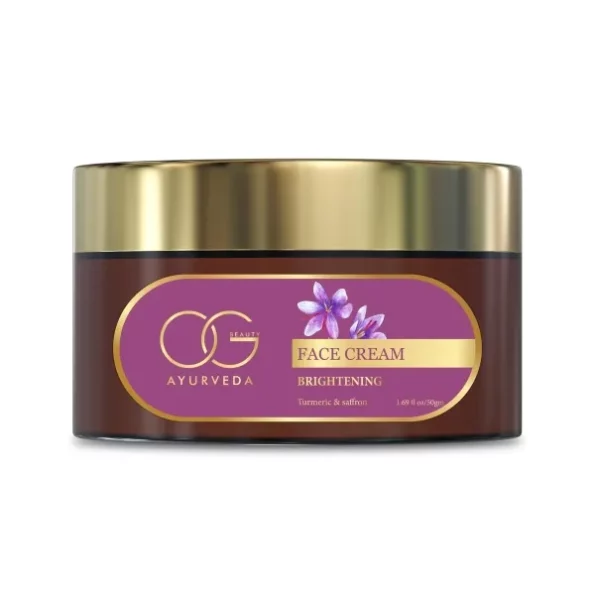 OG Beauty Brightening Turmeric & Saffron Face Cream 50 GM available on Herbkart