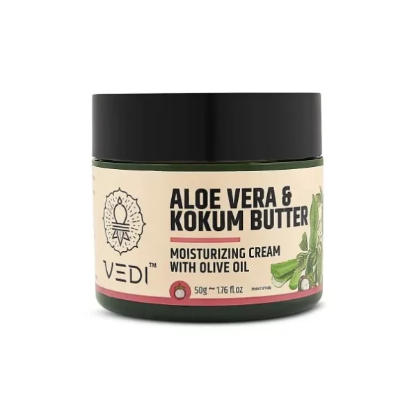 Vedi Aloe Vera & Kokum Butter Moisturizing Cream 50 Gram available on Herbkart