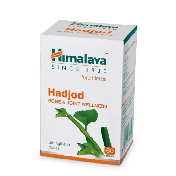 Himalaya Wellness Pure Herbs Hadjod Bone & Joint Wellness - 60 Tablet available on Herbkart