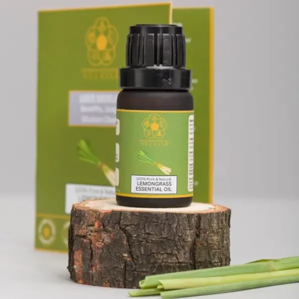 ULLASSA Lemongrass Essential Oil available on Herbkart