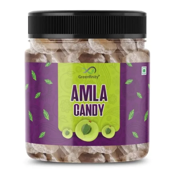 GreenFinity Amla Candy, Indian Gooseberry Fruit Mouthfreshner (Small) - 250 Gm available on Herbkart