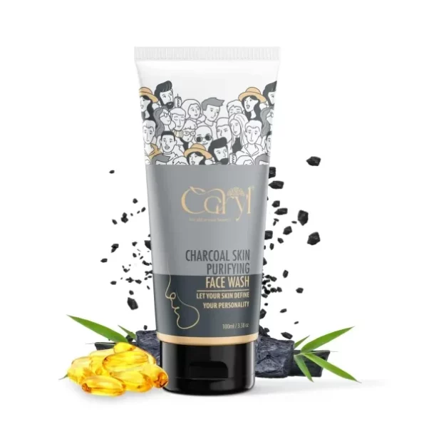 Caryl 100 ML Charcoal Face Wash available on Herbkart