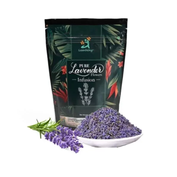 Leanbeing French Lavender Buds, 30 GMS available on Herbkart