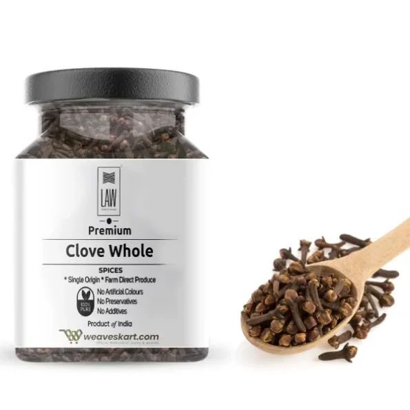 looms & weaves - Premium Single Origin Clove Whole - 100gm available on Herbkart