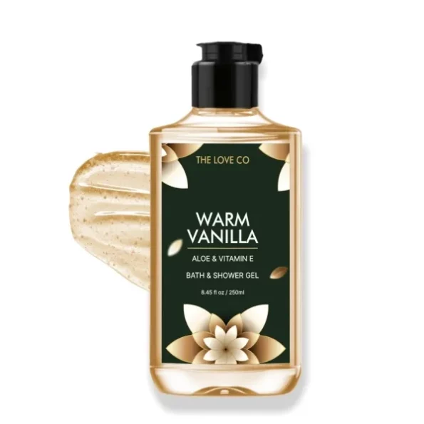 The Love Co. Warm Vanilla Body Wash - 250ml available on Herbkart