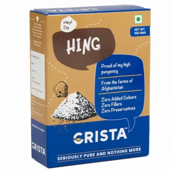 CRISTA Compounded Hing Powder 100 gms available on Herbkart