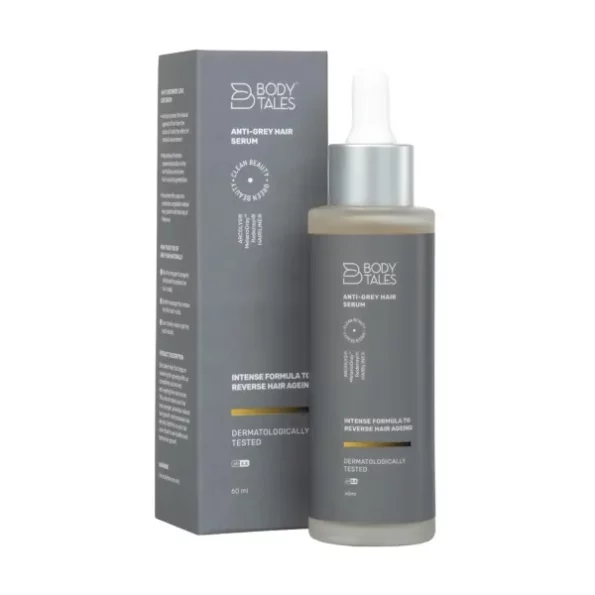 BODYTALES Anti-Grey Hair Serum - 60ml available on Herbkart