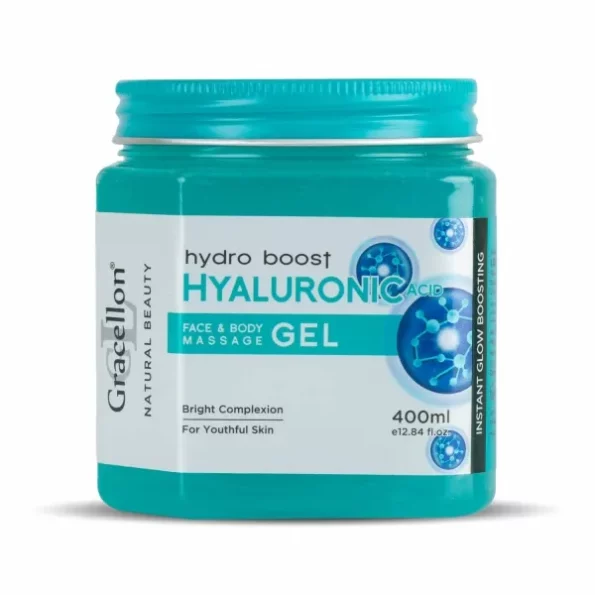 Gracellon Hydro Boost Hyaluronic Acid Face & Body Massage Gel available on Herbkart