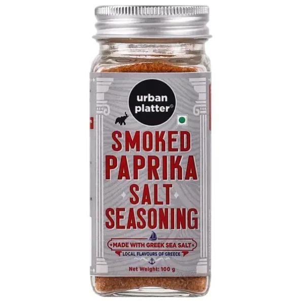 Urban Platter Smoked Paprika Salt Seasoning, 100g available on Herbkart