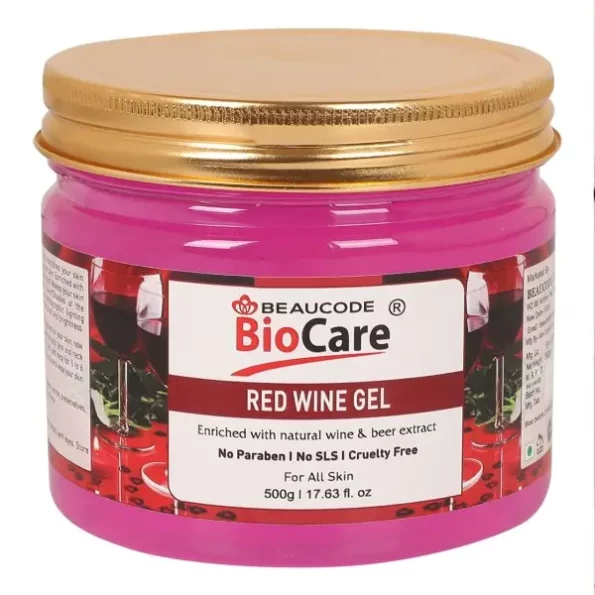 Beaucode BioCare Red Wine Gel- 500Gm available on Herbkart