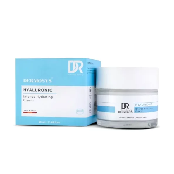Dermosys Hyaluronic Intense Hydrating Cream | With Hyaluronic Acid & Palmitoyl Tetrapeptide-7 | Sulphate & Paraben Free | Hydrating & Anti-Aging | Daily Use Cream | For All Skin Types - 50ml, Herbkart8t761BRPtNomUL.webp, Herbkart8t761BRPtNomUL