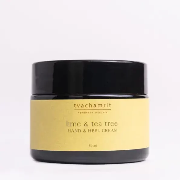 Tvachamrit Lime And Tea Tree Hand And Foot Cream, 50 gm available on Herbkart