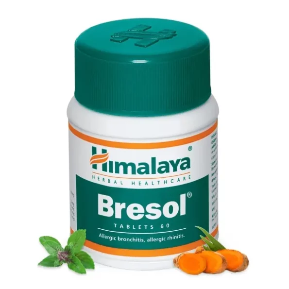 Himalaya Bresol Tabs, 60 Tablets available on Herbkart