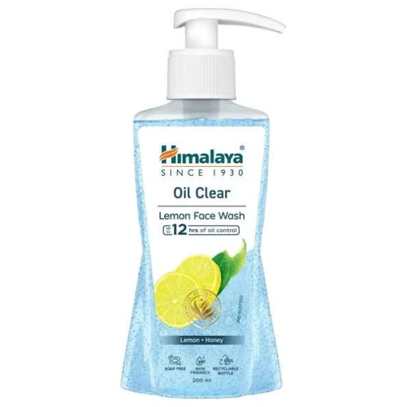 Himalaya Oil Clear Lemon Face Wash, 200ml available on Herbkart