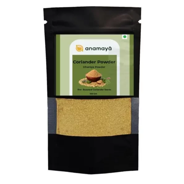 Anamaya Roasted Coriander Powder 100 Gms available on Herbkart