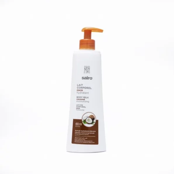 SAIRO 400ml Body Milk Lotion (Coconut) available on Herbkart