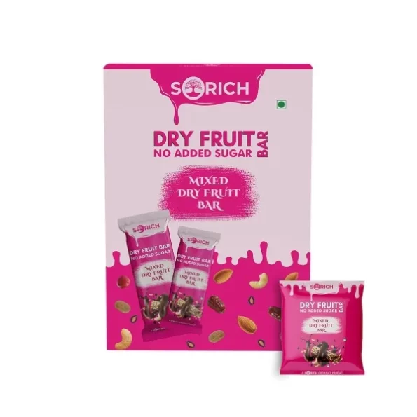 Sorich Organics Mixed Dry Fruits Bars Pack 16 (240 gm), Herbkart8t761nkSpU9alL.webp, Herbkart8t761nkSpU9alL