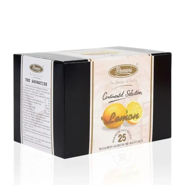 Premiers Lemon Flavoured Tea, Citrus Fruit Tea, 25 Tea Bags, 50 GMS available on Herbkart