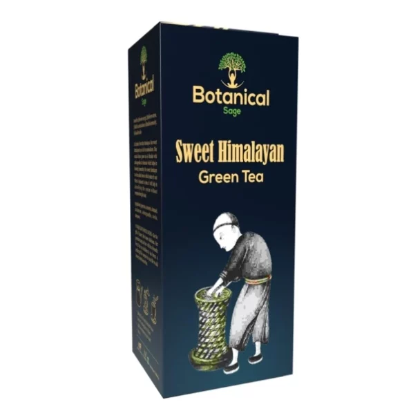 Botanical Sage Sweet Himalayan Green Tea 40 Pyramid Teabags, Herbkart8t751203coax08L.webp,