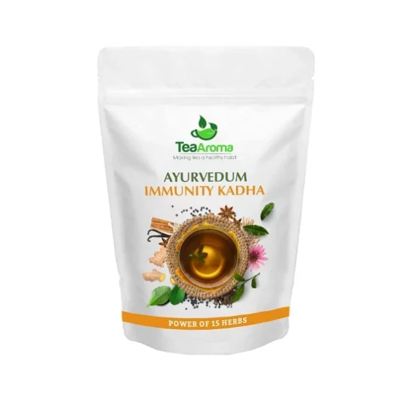 Tea Aroma - Ayurvedum Immunity Kadha, 100 Gm available on Herbkart