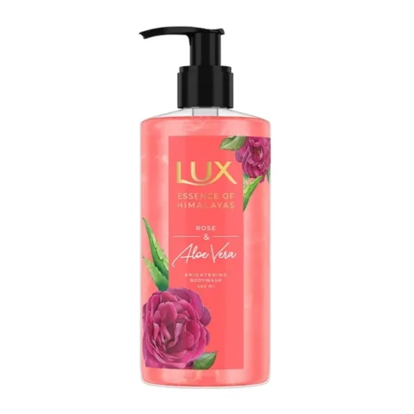 Lux Rose & Aloe Vera Shimmering Bodywash 400Ml available on Herbkart